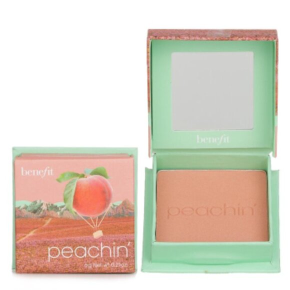 SALE! ✅ Benefit #PEACHIN Silky-Soft Powder Blush ✨ NEW IN BOX - Picture 6 of 10